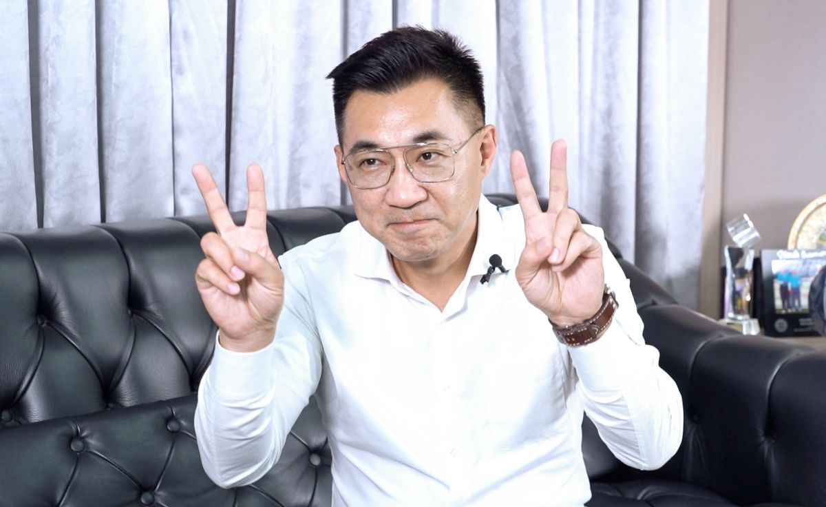 國民黨主席當選人江啟臣。（圖／記者陳明安攝，2020.03.02）