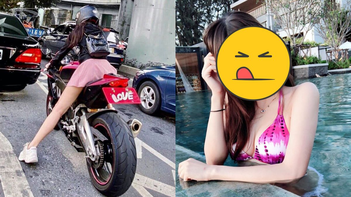 ▲「重機女神」真實身分曝光。（圖／王晨飄臉書）