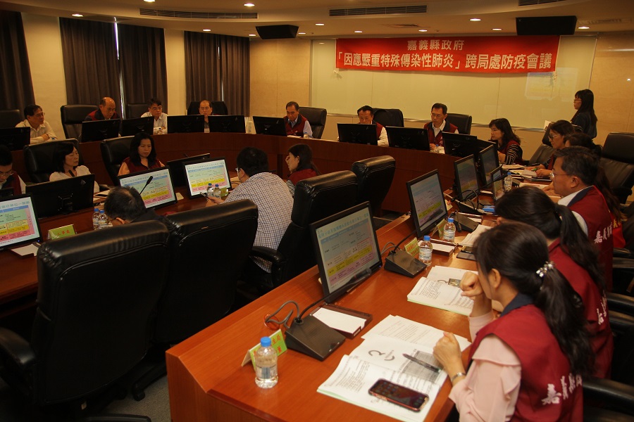 ▲嘉義縣政府強化民眾防疫認知籲請民眾同心抗疫。（圖／記者陳惲朋翻攝，2020,03,02)