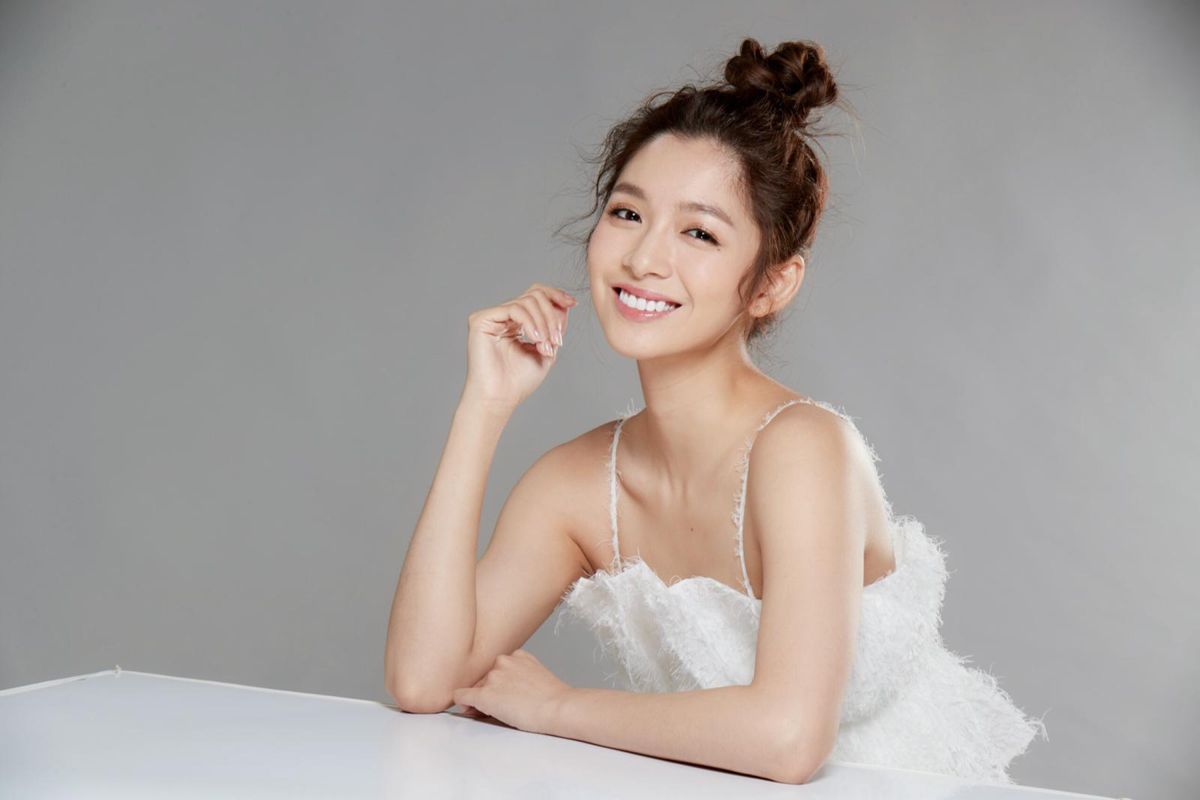 ▲劉倩妏近期去雷射眼睛。（圖 / 伊林娛樂提供）