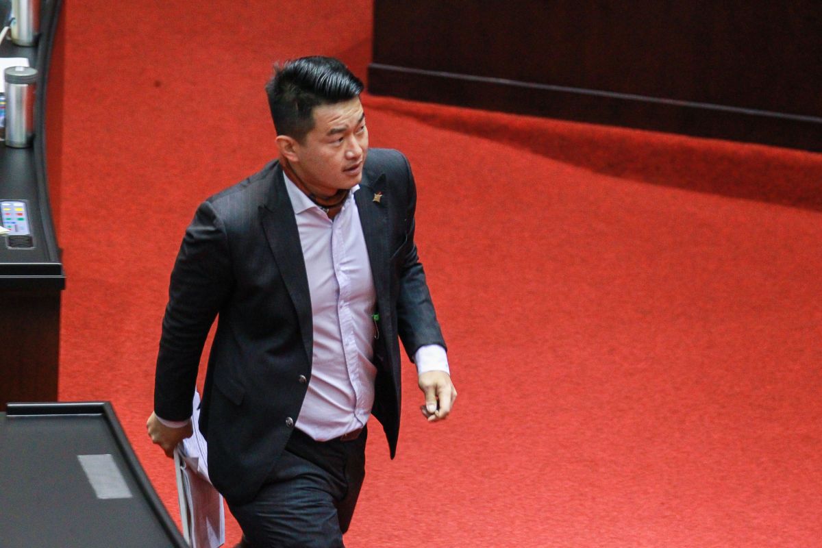 ▲台灣基進黨立委陳柏惟。（圖／記者葉政勳攝 , 2020.03.03）