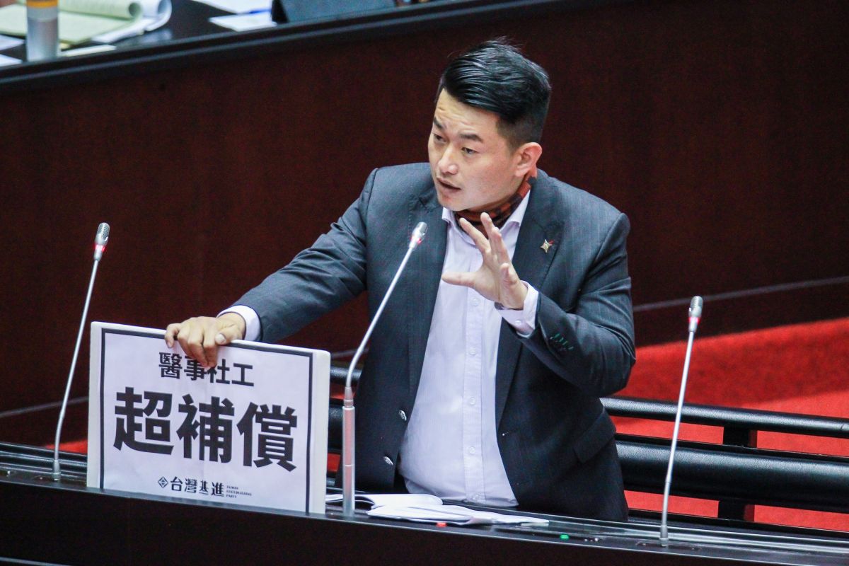 ▲台灣基進黨立委陳柏惟。（圖／記者葉政勳攝 , 2020.03.03）