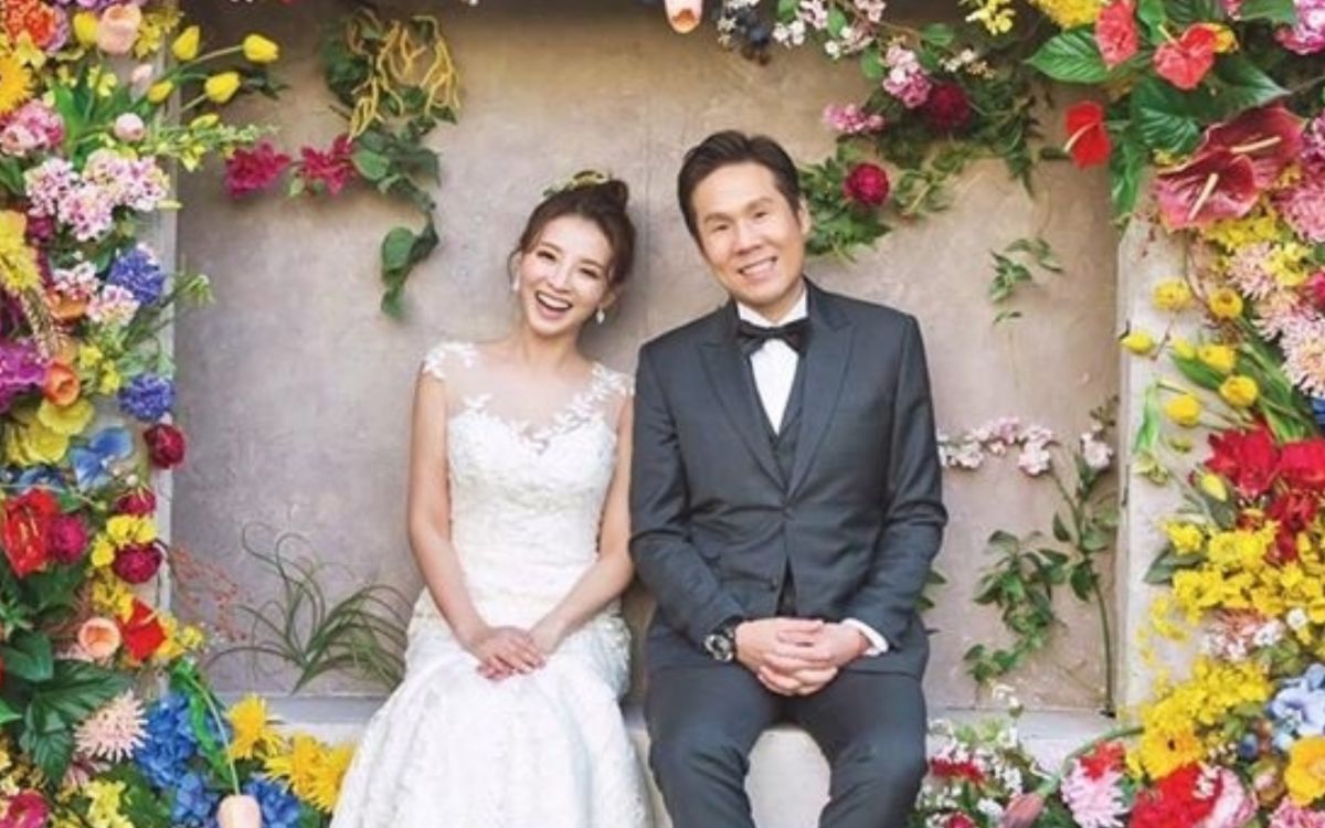 ▲江泳錡（左）和老公楊煥（右）。（圖／翻攝楊煥臉書） 

 