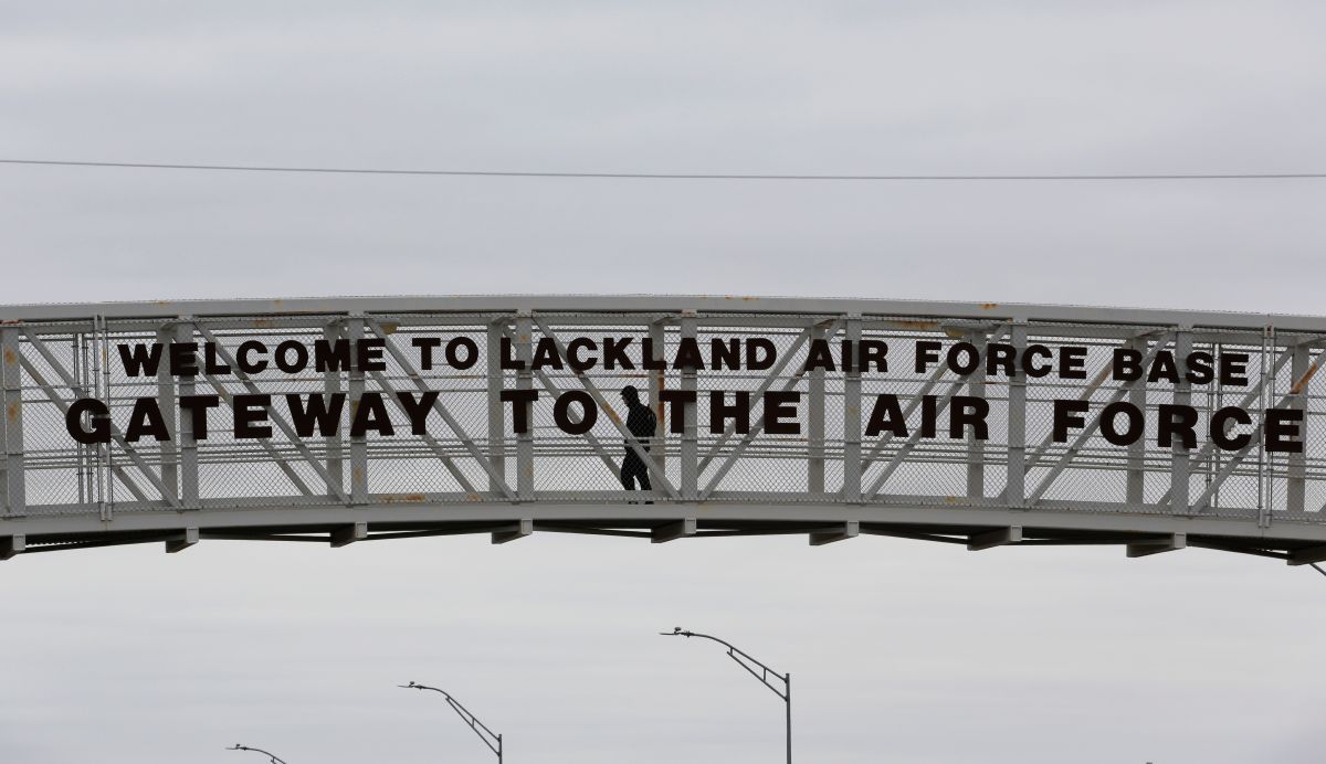 ▲美國德州聖安東尼奧拉克蘭空軍基地。（圖／美聯社／達志影像）