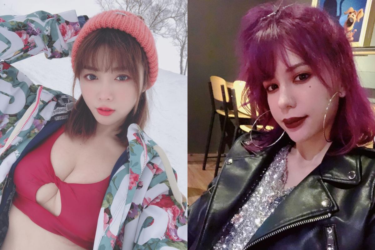 ▲成語蕎（左）自曝當年前男友無縫接軌。（圖 / 翻攝IG）