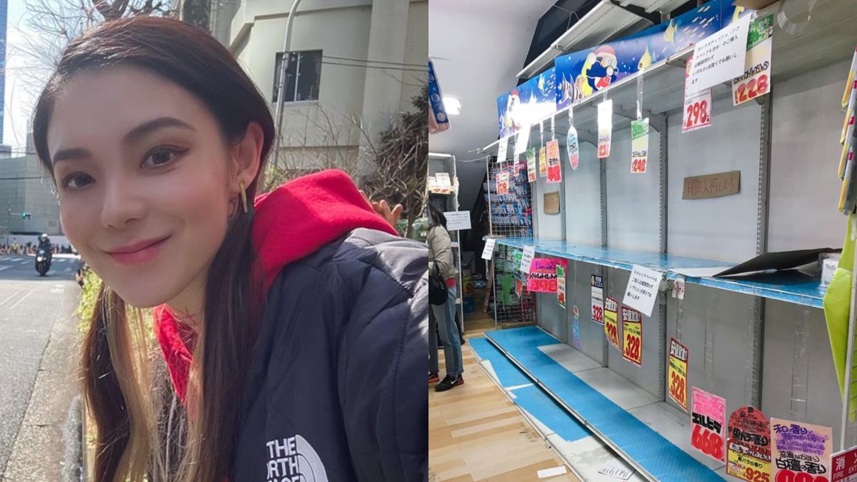 ▲歐陽靖被日本的「衛生紙之亂」波及。（圖／歐陽靖臉書）