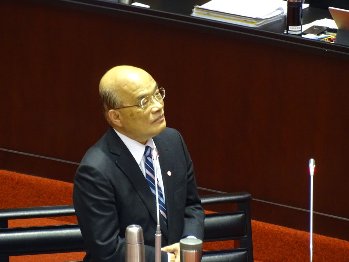 ▲行政院長蘇貞昌。（圖／記者呂炯昌攝, 2020.3.3）