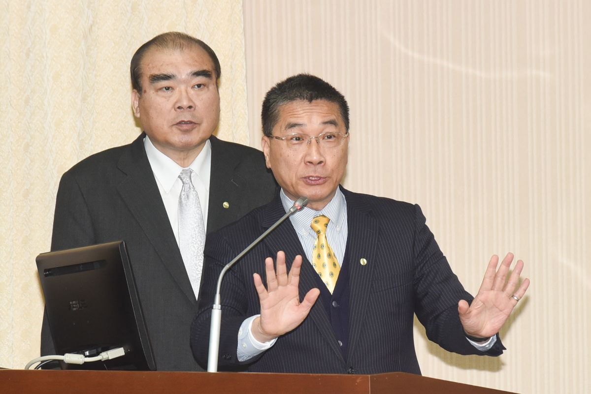 ▲國台辦稱「中國網軍散播假訊息」是民進黨的謊言，被內政部部長徐國勇很打臉。（圖／記者陳明安攝 2020.03.04）