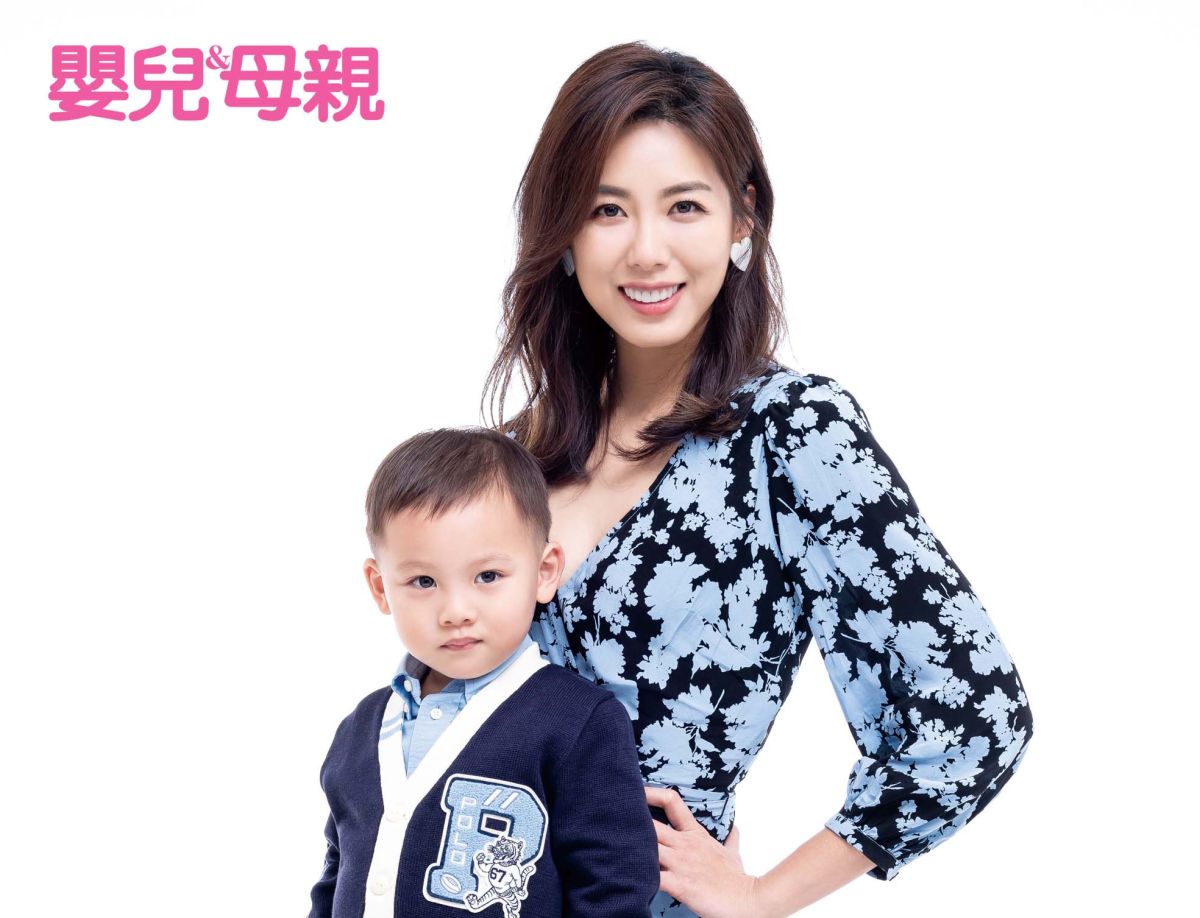 ▲林可彤育有2歲兒子Adam。（圖 / 嬰兒與母親提供）