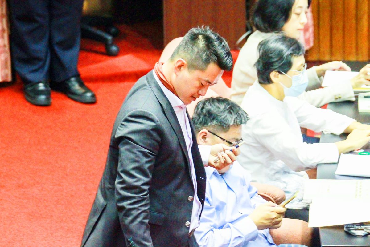 ▲台灣基進黨立委陳柏惟。（圖／記者葉政勳攝）