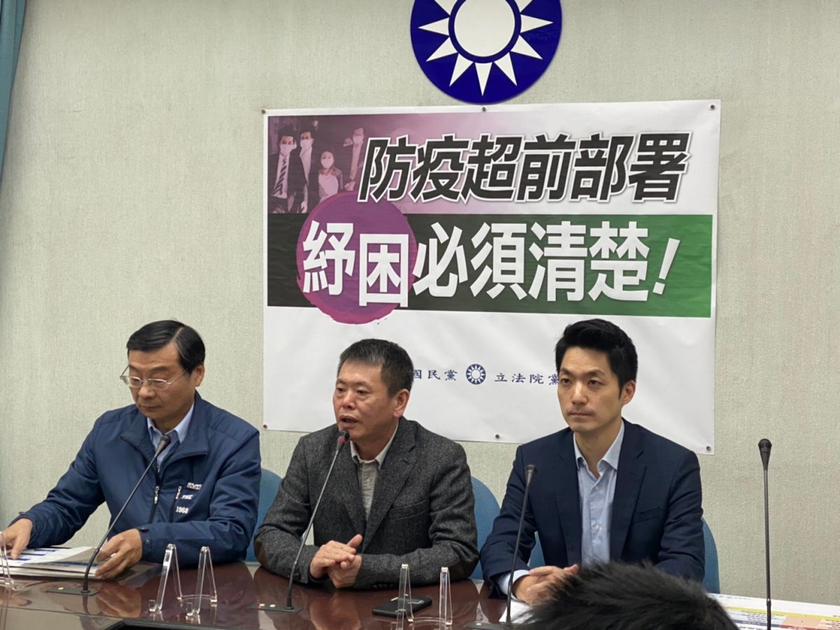 國民黨立法院黨團。 (圖/記者吳承翰攝)