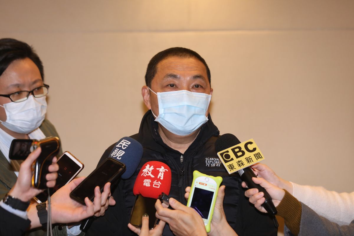 ▲侯友宜回應，該嚴格取締的時候，不會因為肺炎而耽擱。（圖／記者宋原彰攝，2020.03.05）