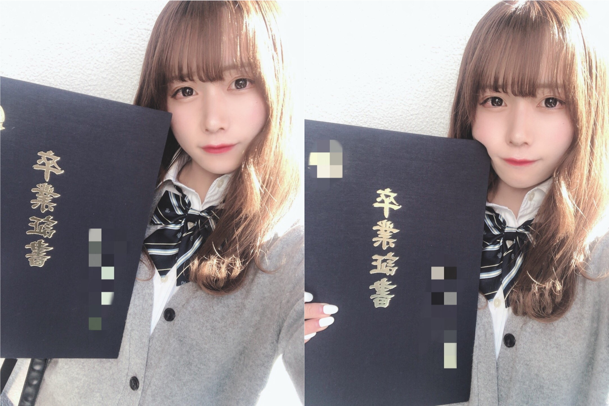 ▲ Puttan 分享畢業喜訊順道投下震撼彈。（合成圖／翻攝 PUUTAN_318 推特）