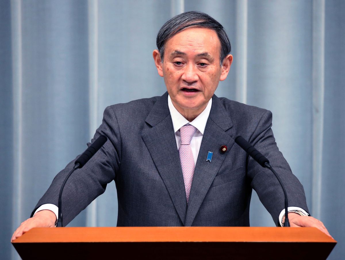 ▲日本內閣官房長官菅義偉 5 日宣布，受到新型冠狀病毒疫情影響，中國國家主席習近平原訂 4 月訪日的行程將延期。（圖／美聯社／達志影像）