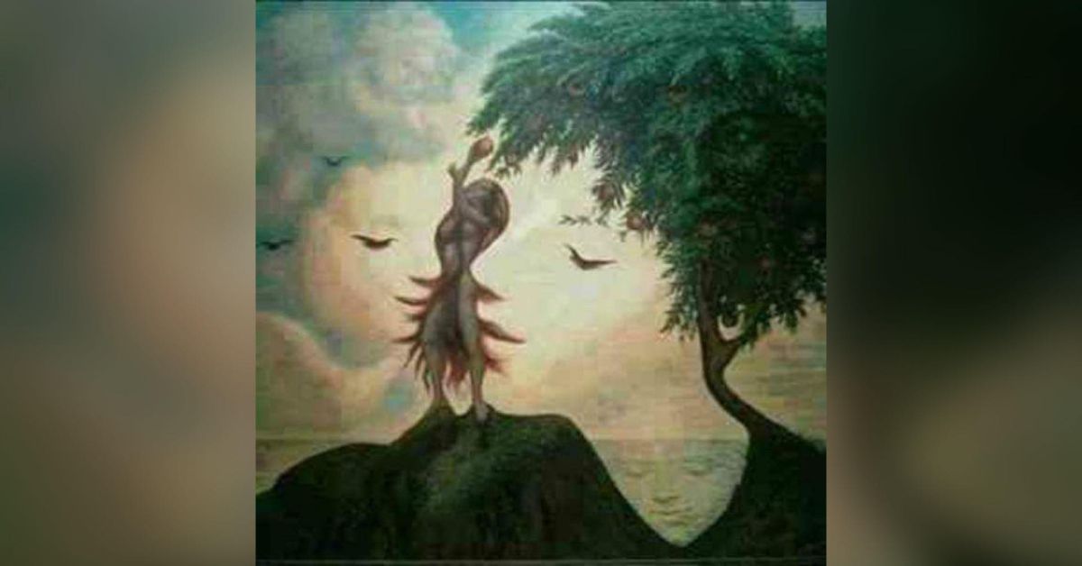 ▲在這張圖中你最先看到甚麼？選擇秒揭開你的經營人際關係最大弱點。（圖／翻攝
The Mind journal ）