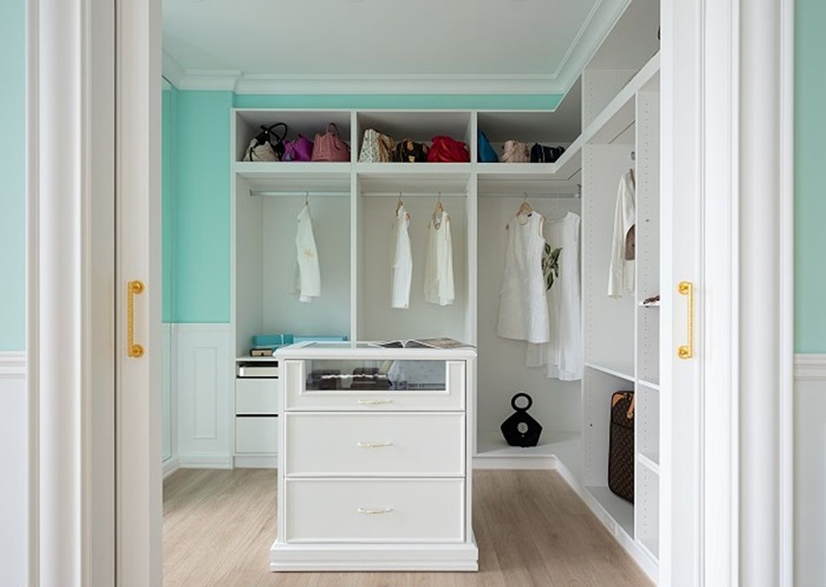 ▲去年第四季女性房貸申貸量逾2萬件，女性購屋最重視更衣室等處(圖／唯逸室內裝修設計)