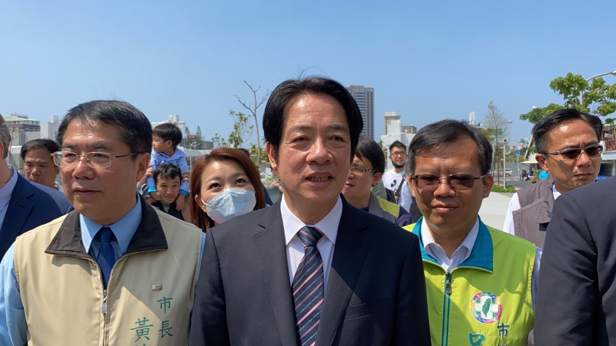 ▲副總統當選人賴清德談武漢肺炎疫情，他說，確定病毒源自於中國。（圖／記者陳聖璋攝，2020.03.07）