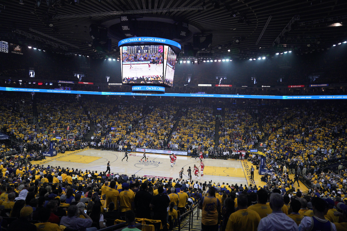 NBA防治武漢肺炎。（圖／美聯社／達志影像）