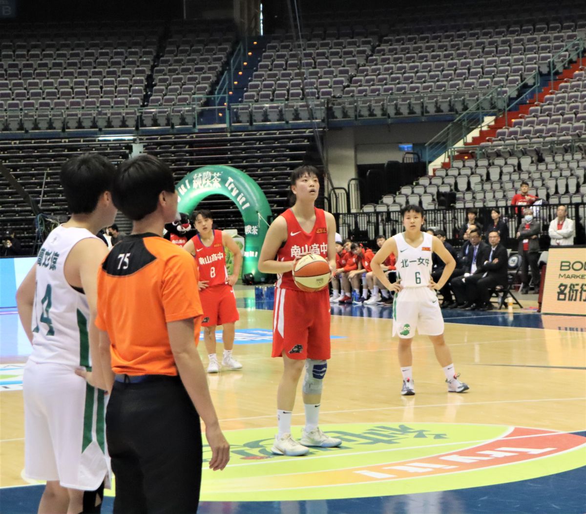 ▲108學年度HBL4強賽，南山高中陳昱潔。（圖／鍾東穎攝 ,2020.03.07）
