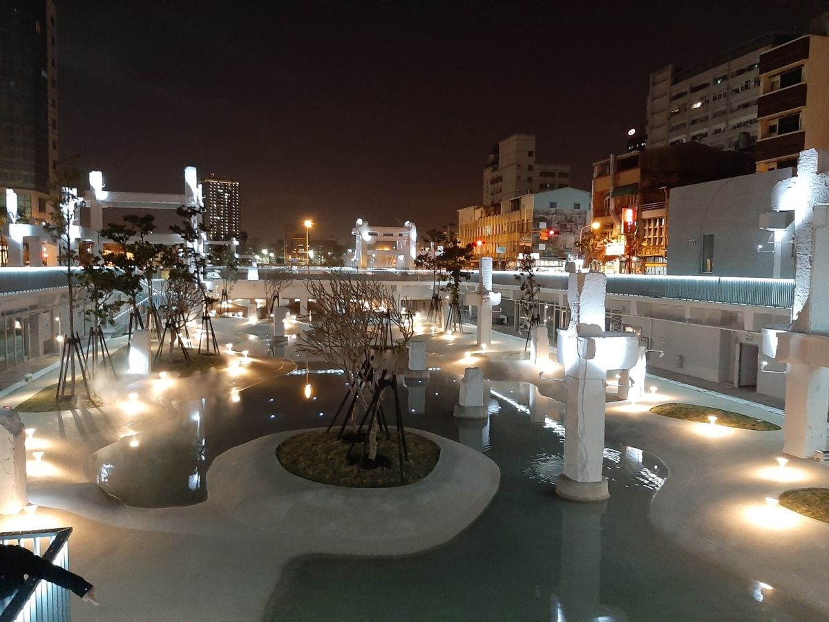 ▲世界七大令人期待公園　台南「河樂廣場」3月7日正式啟用。（圖／台南市都發局）