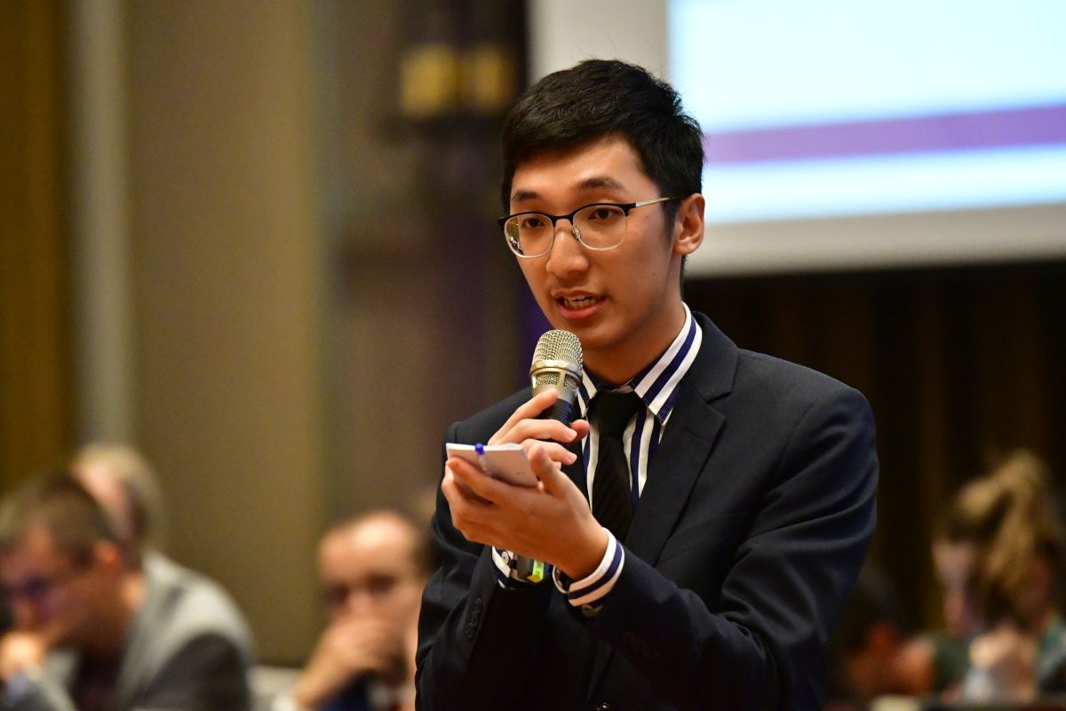 ▲成大醫學系李柏錦高票當選第70屆「世界醫學生聯盟」（IFMSA）會長。（圖／記者陳聖璋翻攝）