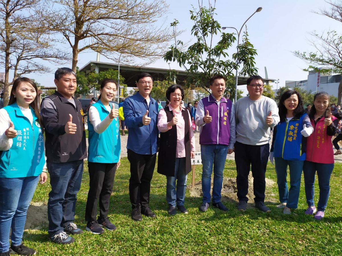 ▲彰化縣長王惠美鼓勵鄉親多植裁、種福田。（圖／記者葉靜美攝，2020.03.07）