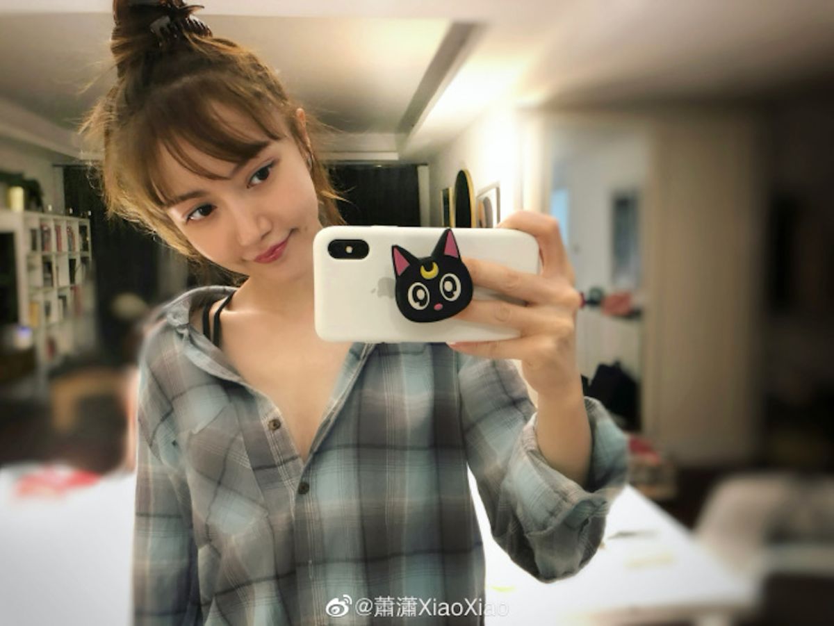 ▲蕭瀟曾來台灣闖星河。（圖／翻攝微博）