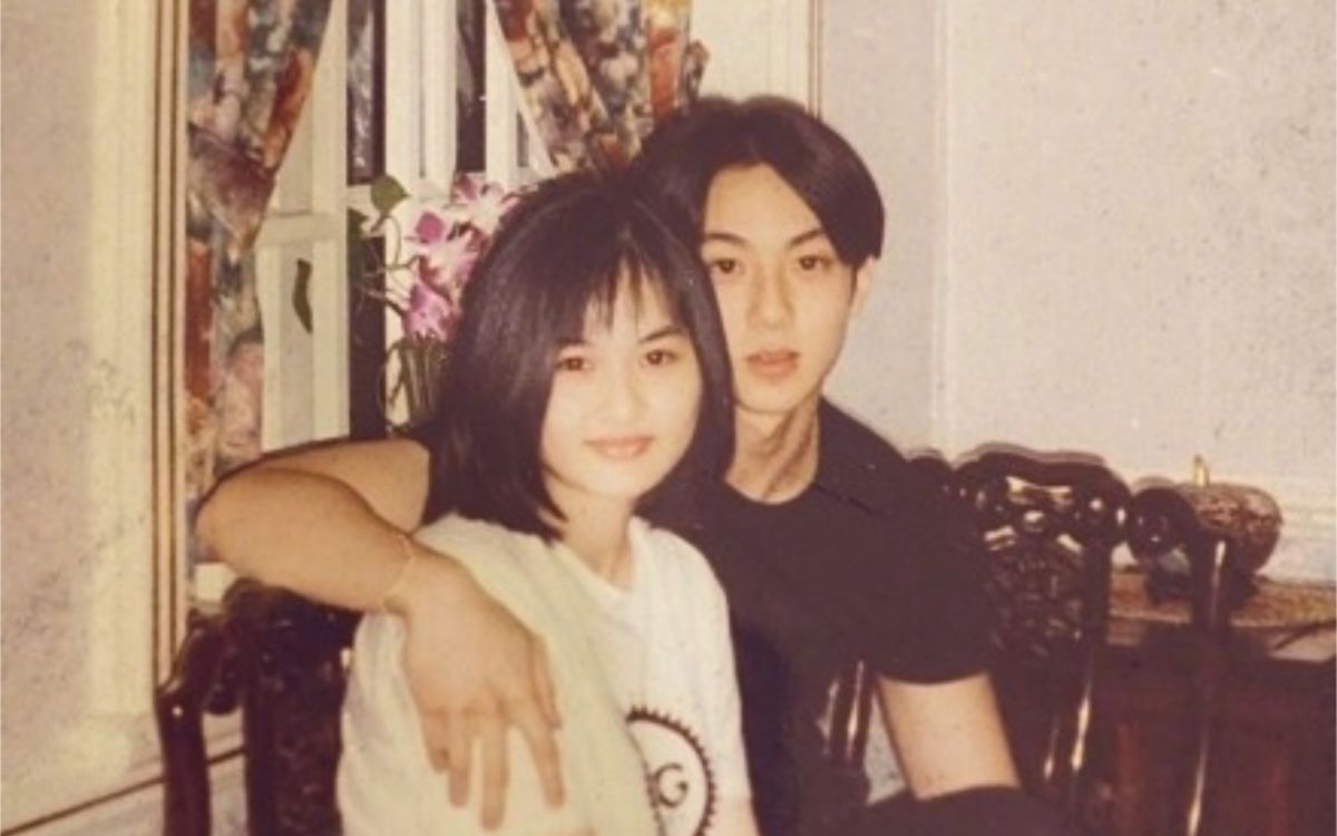 ▲吳尊和老婆愛情長跑多年。（圖／翻攝吳尊微博）