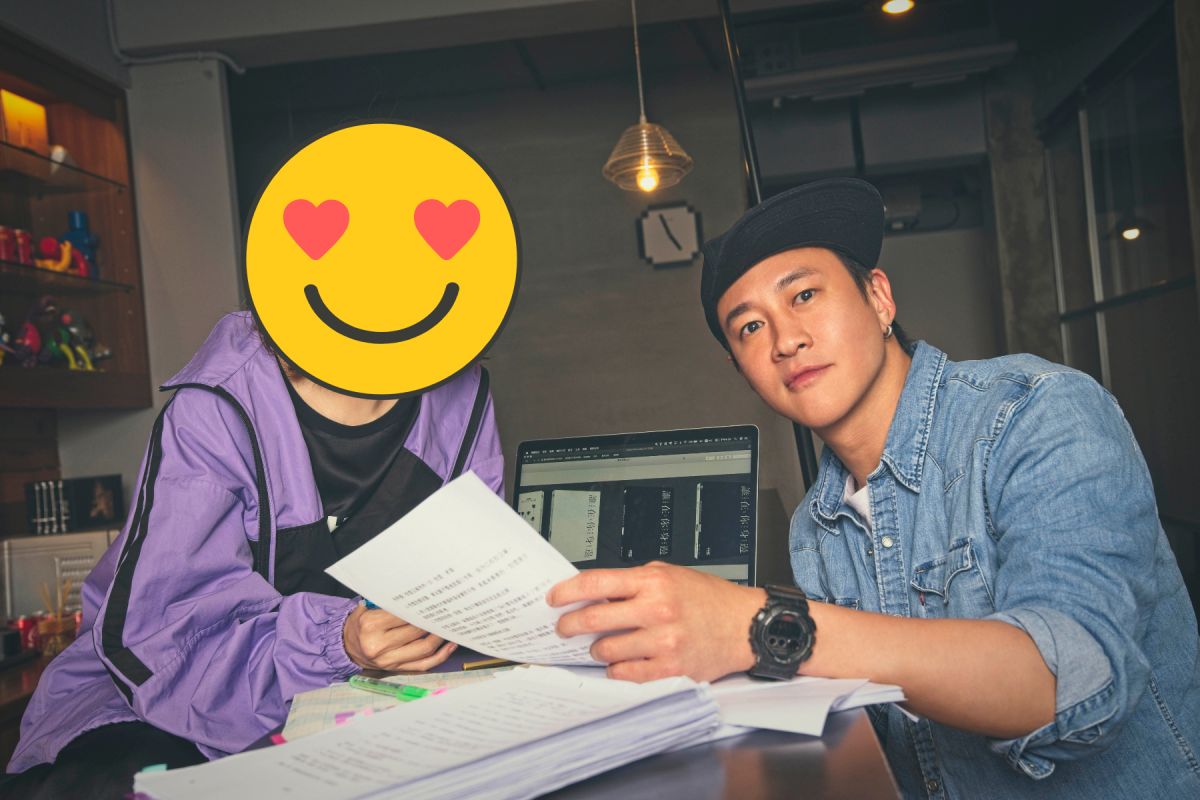 ▲何潤東（右）邀請徐若瑄當製作人。（圖／頤東娛樂提供）