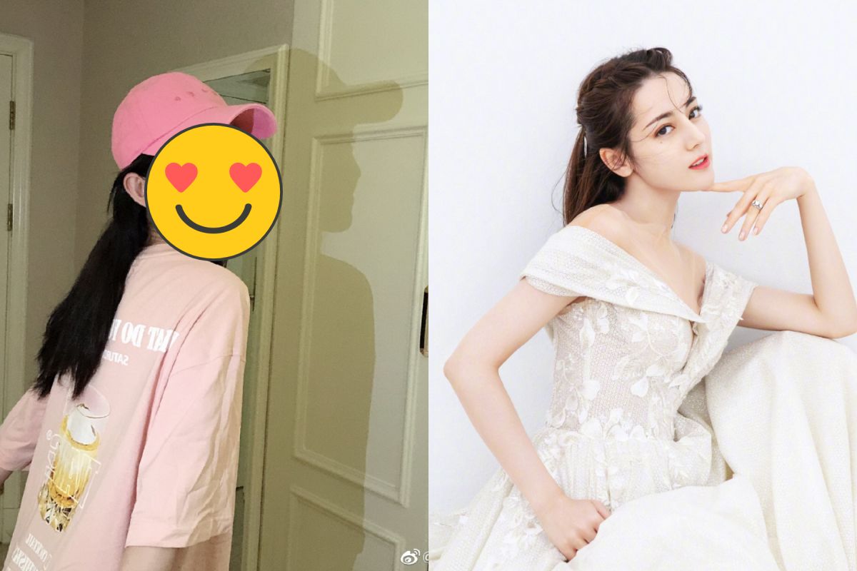 ▲哈妮克孜與迪麗熱巴（右）同樣來自新疆。（圖／翻攝微博）
