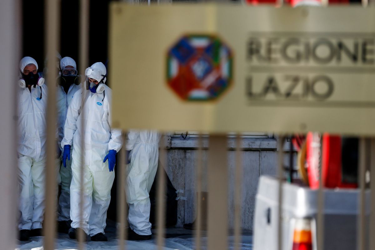 ▲武漢肺炎疫情在義大利持續擴散。圖為近日拉西奧大區。（圖／美聯社／達志影像）