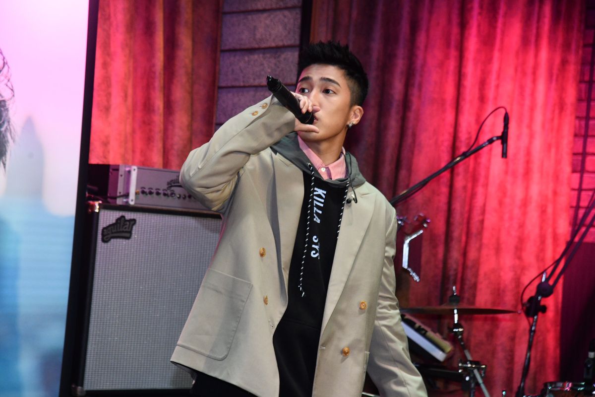 ▲婁峻碩舉辦發片記者會。（圖／記者林柏年攝, 2020.03.09）