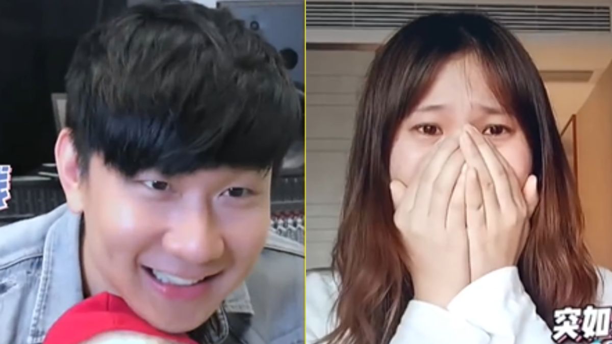 ▲林俊傑現身替在前線抗疫的女粉絲打氣。（圖／嘿你在幹嘛呢微博）