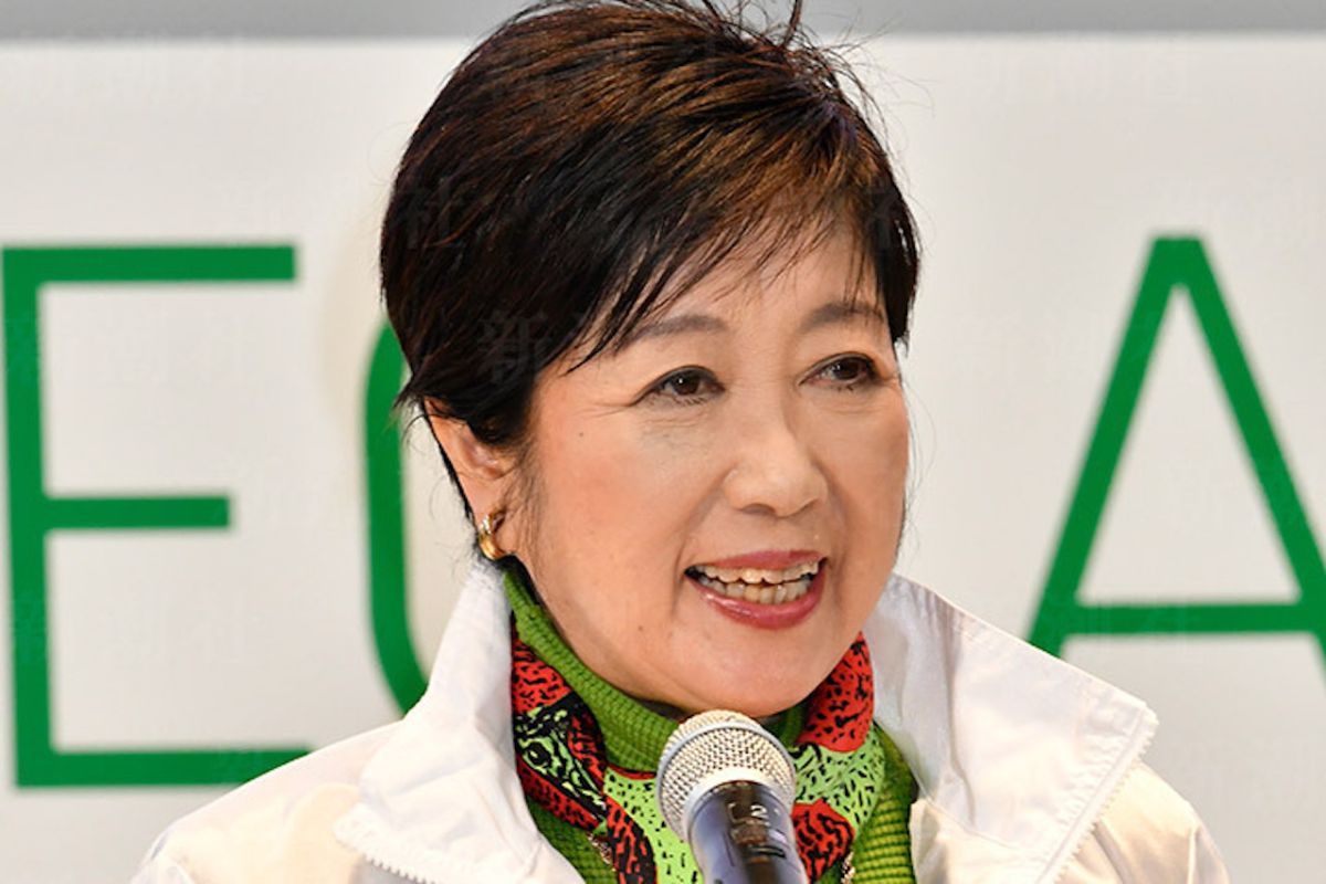 ▲東京都知事小池。（圖／翻攝自 dailyshincho.jp ）