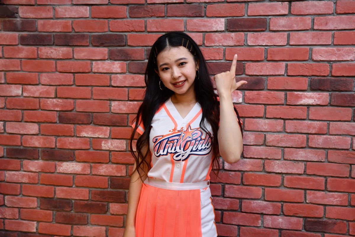 UniGirls大升級！前黑澀會美眉賴賴加盟（圖／林柏年攝）