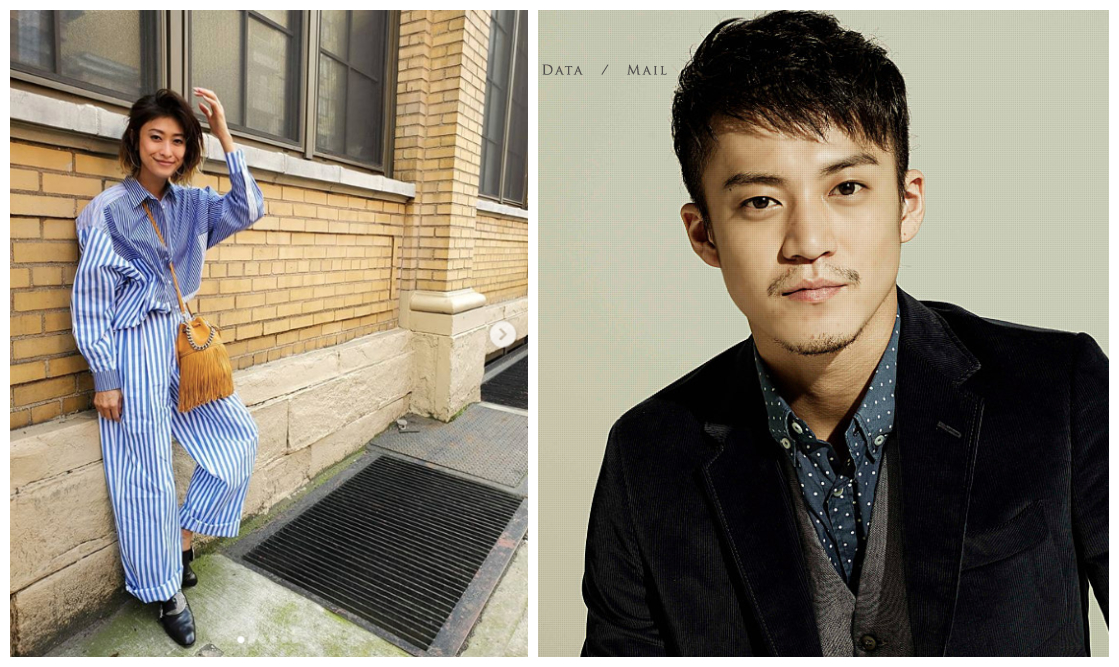 ▲日本男星小栗旬（右）的太太山田優將於美國產下第3胎。（圖／翻攝官網、山田優IG）