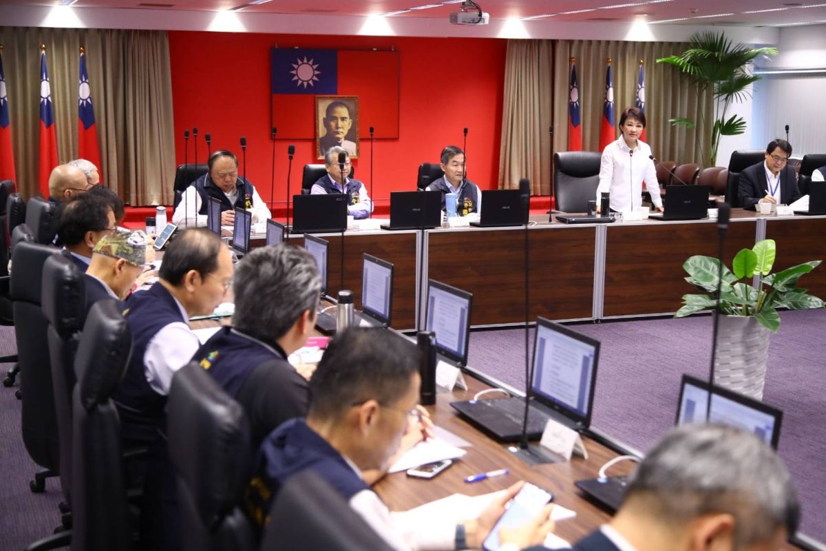 ▲未來若疫情加重，市長盧秀燕表示，將不排除減少或暫時關閉部分據點或機構。 (圖／柳榮俊攝2020.3.10)