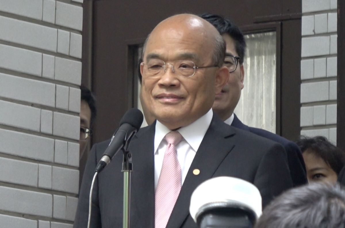 ▲行政院院長蘇貞昌。（圖／記者葉政勳攝 2020.03.10）
