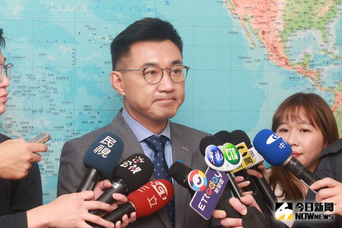 ▲國民黨主席江啟臣。（圖／記者葉政勳攝 , 2020.03.11）