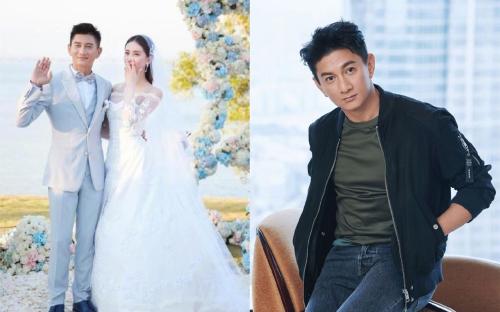 ▲吳奇隆（左）2015年與劉詩詩（右）步入禮堂，右圖為吳奇隆。（圖／翻攝新浪娛樂、吳奇隆微博）  