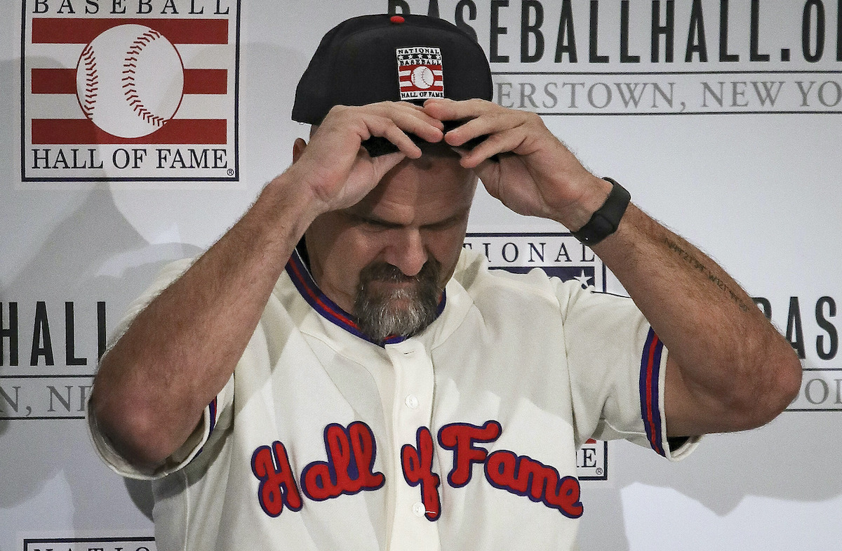 名人堂球星Larry walker（圖／美聯社／達志影像）