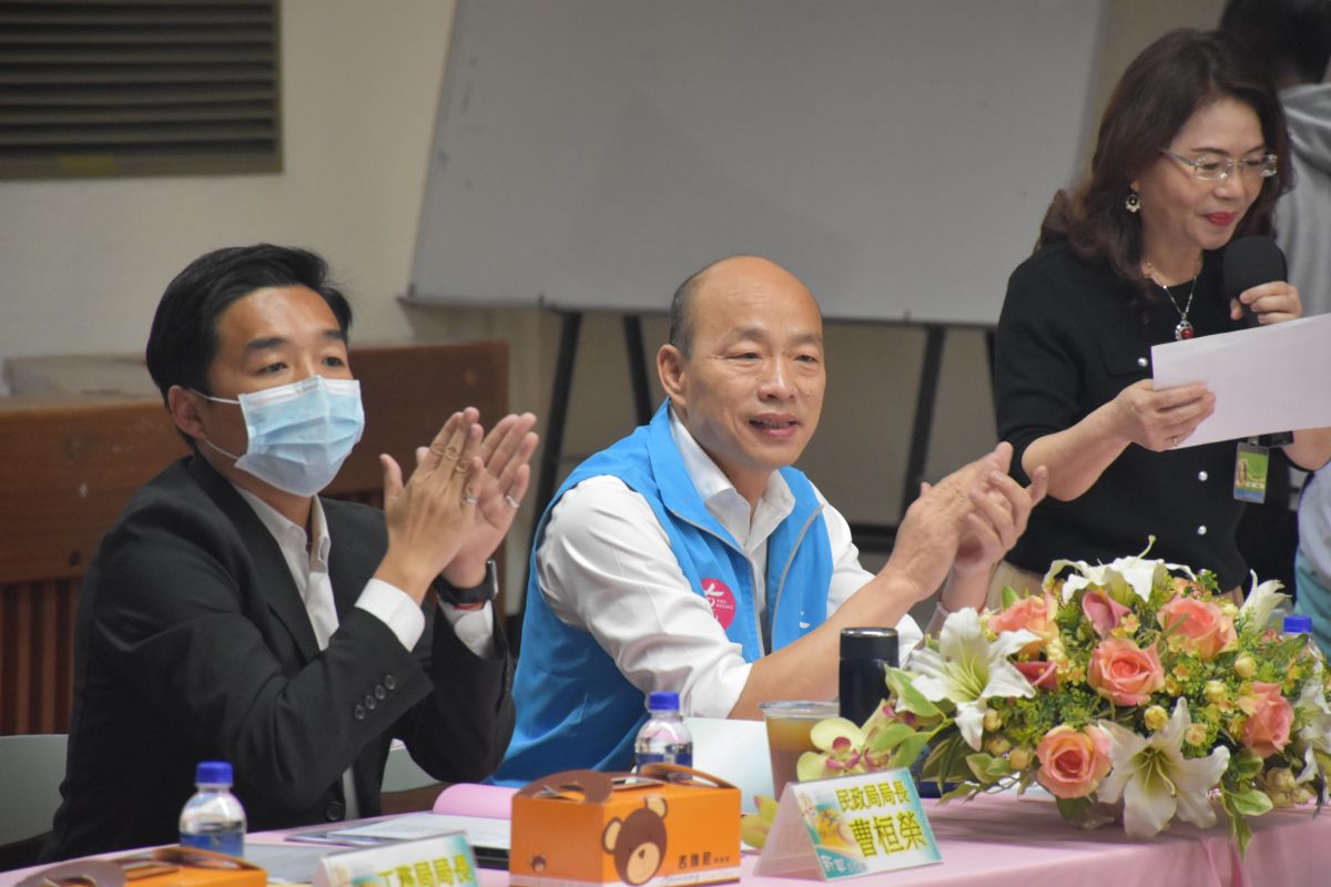 高雄市長韓國瑜。 (圖/記者吳承翰攝)