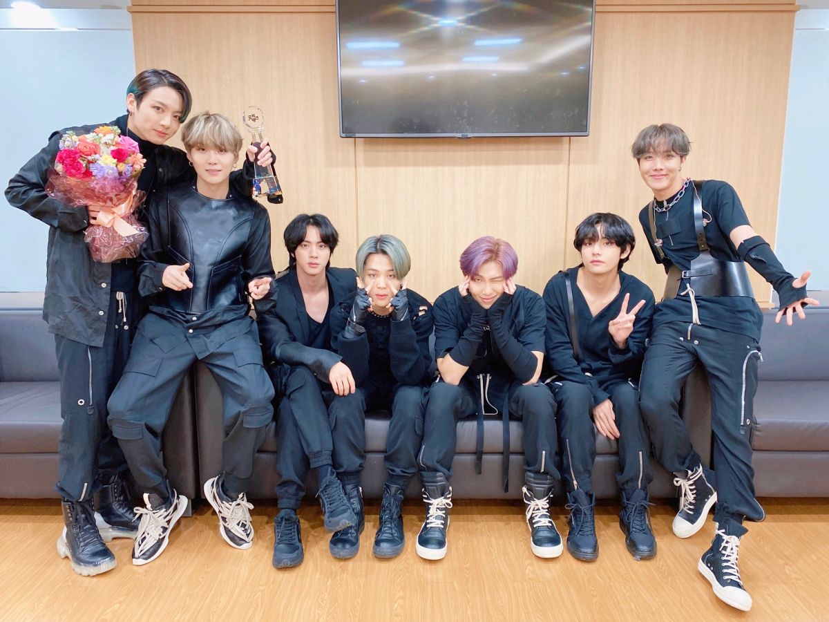 ▲BTS上週才去過KBS，粉絲擔憂。（圖／BTS Twitter）