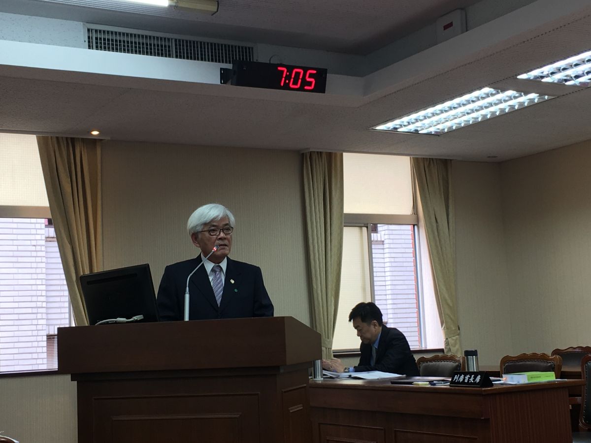 ▲中央選舉委員會主委李進勇12日赴立法院內政委員會備詢。（圖／記者劉育辰攝 2020.03.12）