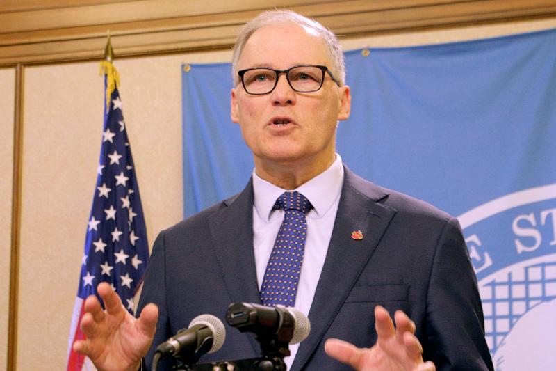 ▲華盛頓州長 Jay Inslee 。（圖／美聯社／達志影像）