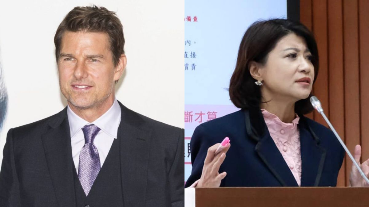 ▲民進黨立委林楚茵（右圖）誤把湯姆漢克斯講成湯姆克魯斯（左圖）。（圖／達志、林楚茵臉書）