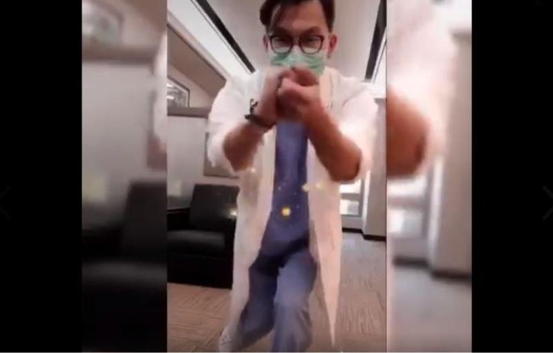 影／台灣醫院院長自創「洗手舞」 洗腦不輸越南防疫舞
