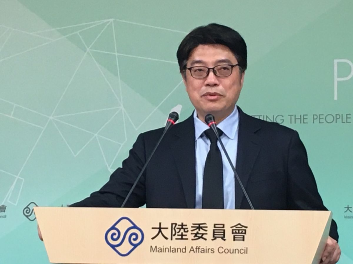 ▲陸委會副主委邱垂正。（圖／蔡姍伶攝影）