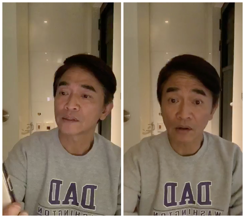 ▲吳宗憲開直播解釋在節目中「憂鬱症的原因都是因為三個字不知足」的說法。（圖／翻攝吳宗憲臉書）