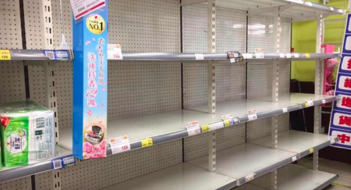 ▲隨著防疫意識提高，不少人都到賣場及超市購買衛生紙。（圖／翻攝全聯好物老實說）

